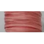 Cinta de seda Natural cosida 4mm salmón / Hilos y Cordones, Hilo de seda
