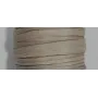 Cinta de seda Natural cosida 4mm gris claro / Hilos y Cordones, Hilo de seda