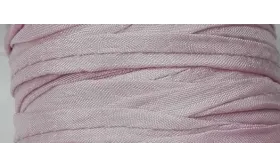 Cinta de seda Natural cosida 4mm lila / Hilos y Cordones, Hilo de seda