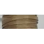 Cinta de seda Natural cosida 4mm marrón Claro / Hilos y Cordones, Hilo de seda