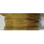 Cinta de seda Natural cosida 4mm mostaza-cobre / Hilos y Cordones, Hilo de seda