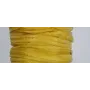 Cinta de seda Natural cosida 4mm Amarilla / Hilos y Cordones, Hilo de seda