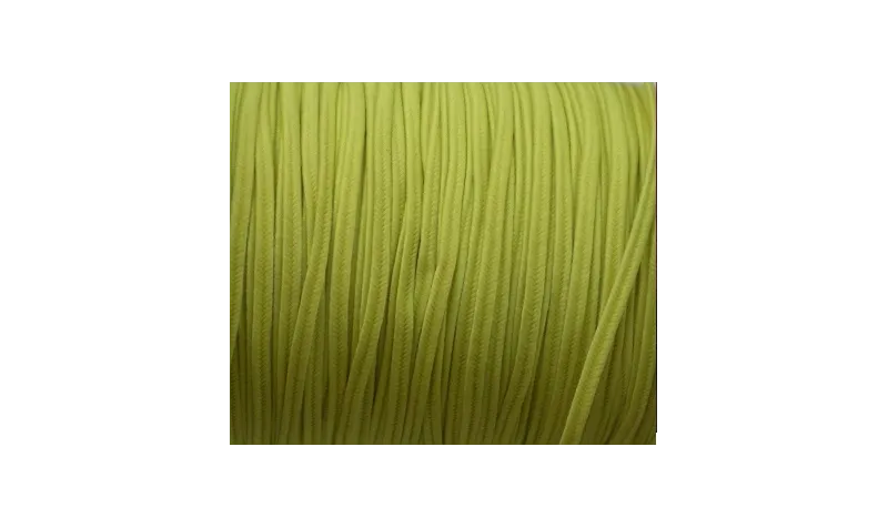 Soutache 3mm Amarillo clarito mate / Hilos y Cordones, Soutache