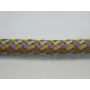 Cordón trenzado multicolor de 10mm Mezcla 1 / Hilos y Cordones, Cordón trenzado algodón