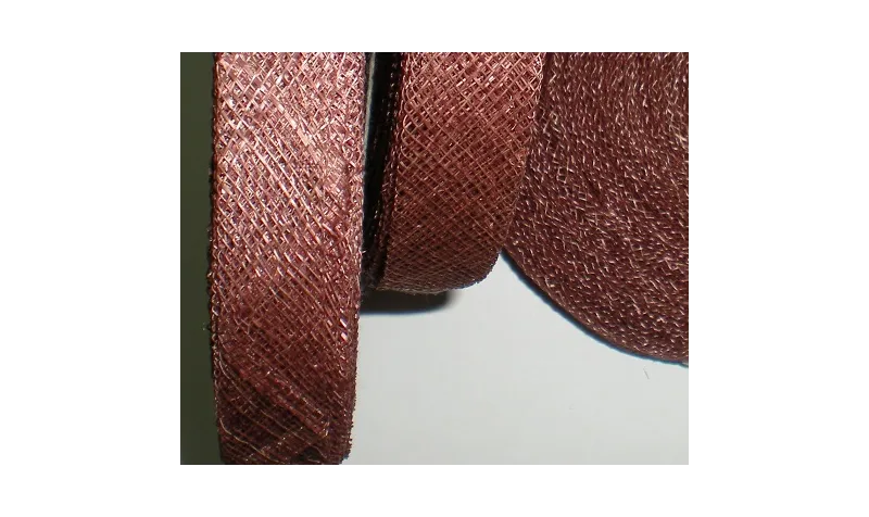 Cinta sinamay 2cms Rosa malva / Complementos de Pelo