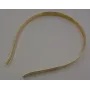 Diadema de 9mm de ancho Dorada / Complementos de Pelo