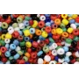 10 gramos de Abalorio cristal Multicolor / Abalorio pulseras y Collares