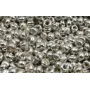 10 gramos de Abalorio cristal 3mm Plateado / Abalorio pulseras y Collares