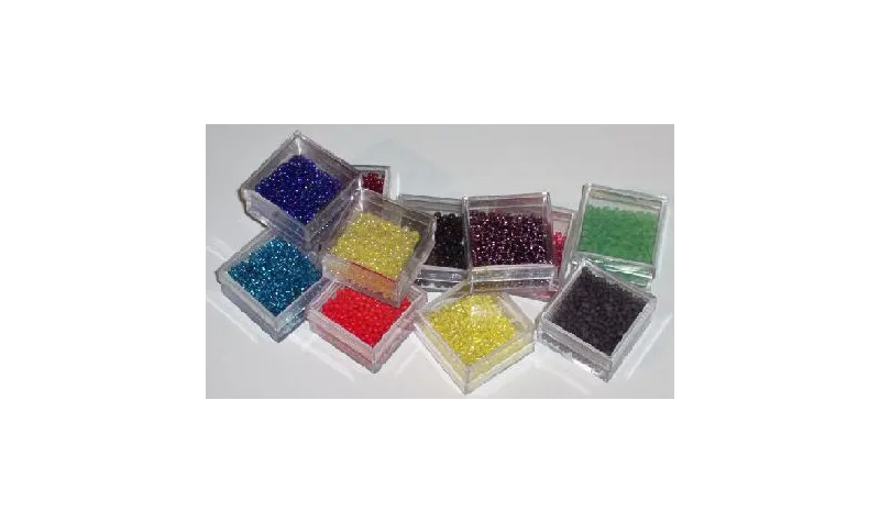 10 gramos de Abalorio Gris Opaco / Abalorio pulseras y Collares