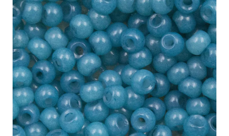 10 gramos Abalorio Azul Petroleo 4mm / Abalorio pulseras y Collares