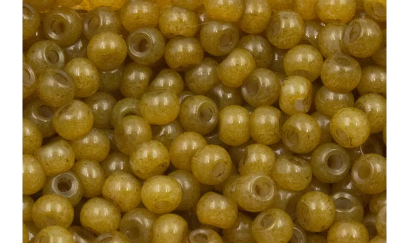 10 gramos Abalorio Verde musgo 4mm / Abalorio pulseras y Collares