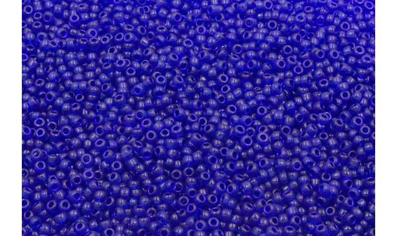 10 gramos de Abalorio 2mm Azul amoratado
