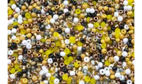 10 gramos de Abalorio Mix color 3mm / Abalorio pulseras y Collares