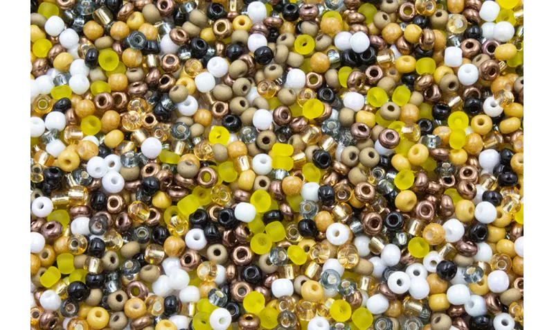 10 gramos de Abalorio Mix color 3mm / Abalorio pulseras y Collares