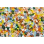 10 gramos de Abalorio Mix color Glaseado lor 3mm / Abalorio pulseras y Collares