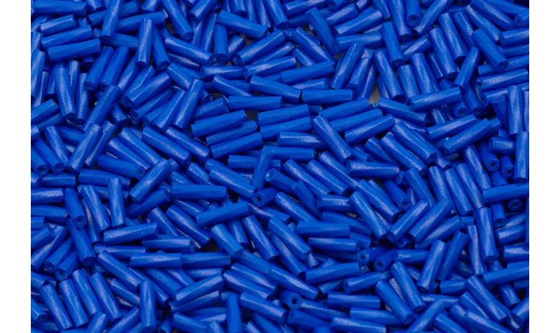 10 gramos de canutillo cristal 5mm Azul añil / Abalorio pulseras y Collares