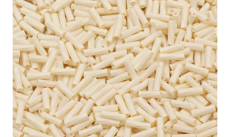 10 gramos de canutillo cristal 5mm Beige / Abalorio pulseras y Collares