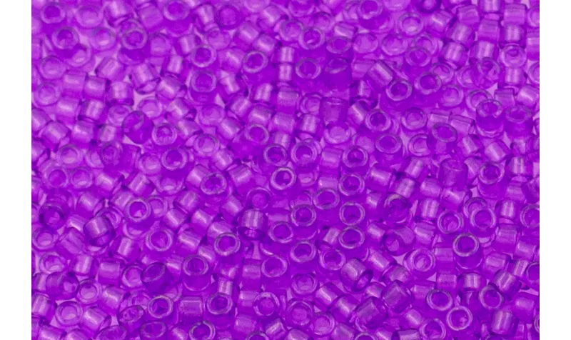 Bolsa de 8grs de Delica BD Dyed Trasp Violet / Delicas de 