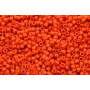 Bolsa 8grs Delica 11/0 Dyed Opq Vermilion Matted / Delicas de 