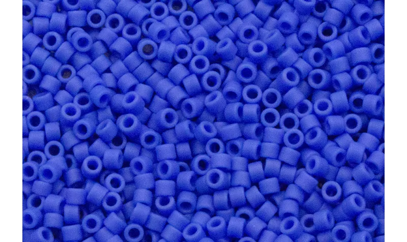 Bolsa de 8grs Delica 11/0 Matted Opaque Cyan Blue