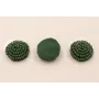 Disco de abalorio de 16mm Verde / Abalorio pulseras y Collares