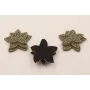 Flor Montada de 40mm diametro Vison / Abalorio pulseras y Collares