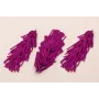 Fleco Cascada de Abalorio 80mm Purpura / Abalorio pulseras y Collares