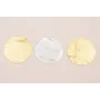 Disco de 40mm Oro - Plata Rugoso / Cuentas y Lentejuelas
