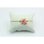 Pulsera nudo serpiente en color oro palido con cor