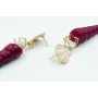 Pendientes perno concha 18x20mm en oro mate y blan