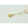 Pulsera con listones de perla y cadena eslabón peq