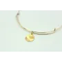 Pulsera de acero inoxidable con nudo corredizo y c