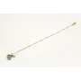 Pulsera cadena listones rematada con burruño de la