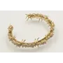 Pulsera rigida con hormigas esmaltadas grises.