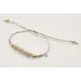 Pulsera nudo serpiente con centro de brillos crist