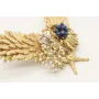 Collar en V con escamas, estrellas,nenufar todo en