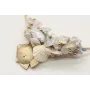 Pulsera cordon macrame oro palido con chips de mad