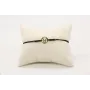 Pulsera nudo serpiente negro con signo del zodiaco