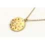 Collar con cadena de acero inoxidable y colgante b