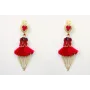 Pendientes perno sagrado corazón con corazón miyuk