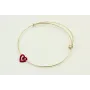 Pulsera acero inoxidable nudo corredizo con hueco 