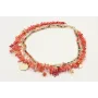Collar triple con cadena de eslabón ovalado, caden
