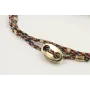 Pulseras micro driza colores azul,rojo y oro con t