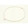 Collar con perlas y colgante cerdito esmaltado ros