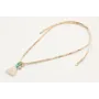 Collar lazo liberty estrellas con colgante caracol