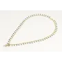 Collar de cadena pivotes negros con colgante lagar