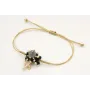 Pulsera nedo serpiente oro pálido con burruño de b