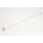 Pulsera cadena dorada con microperla y colgante di