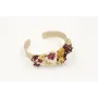 Pulsera rigida con cigarra oromate burruños de fac