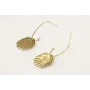 Pendientes acero inoxidable pendiente anzuelo con 